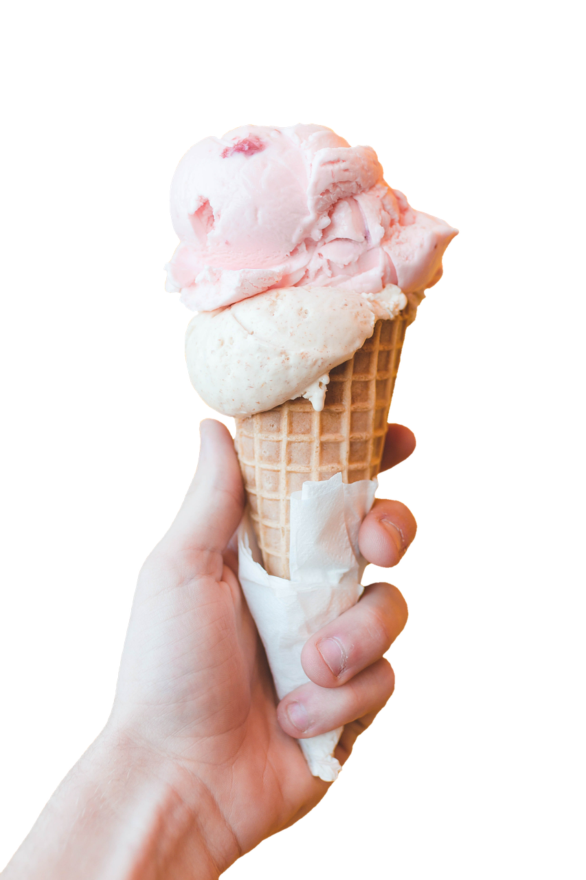 gelato, gelato al latte, gelato soft, cono gelato, waffle, mangiare gelato, rinfresco, sciogliersi, cibo, gelato alla crema, dessert, delizioso, gelateria, mano, tenere, isolato, ritagliare, gelato, gelato, gelato, gelato, gelato, proteine di capra
